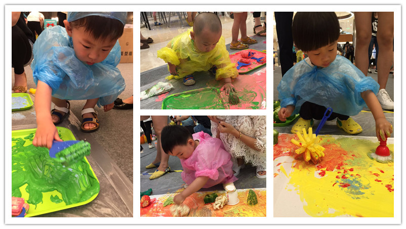 BBunion国际早教宜兴中心活动花絮：“玩转色彩”DIY创意美术