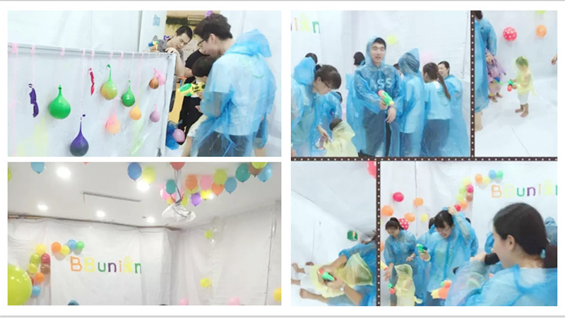 BBunion国际早教台州中心活动花絮：你好，色彩